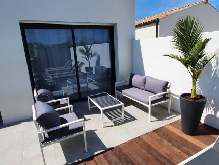 Salon bas de jardin